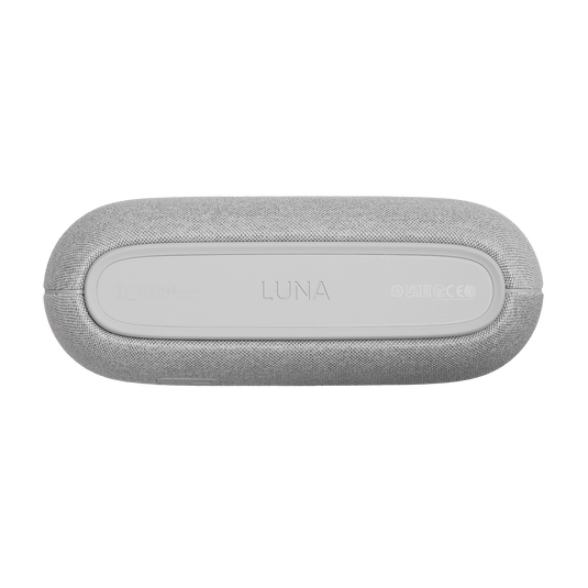 Harman Kardon Luna - Grey - Elegant portable Bluetooth speaker with 12 hours of playtime - Bottom image number null