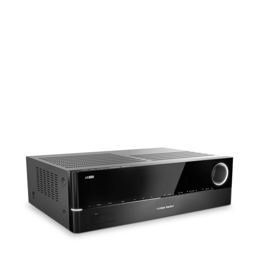 AVR 1610S - Black - 425-watt, 5.1-channel, networked A/V receiver with HARMAN TrueStream, Bluetooth technology and five HDMI® 2.0 inputs including an MHL port - Hero image number null